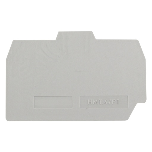 [HM251GR] End Cover for HMM.4 Terminal Blocks, Gray