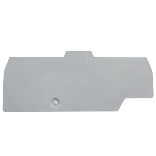 [HM521GR] DIN Rail Mounted Terminal Block End Cover, HMM.2/2+2, Gray