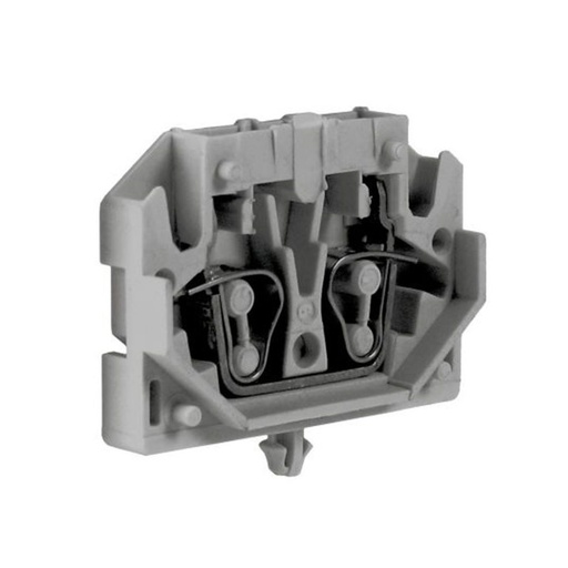 [HP160GR] Panel Mount Terminal Block, Spring Terminal Connections, Snap In Mounting To A Panel, 28-12AWG, 600V, 20A, 
