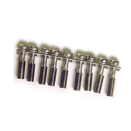 [PM400] Circuit Bridge Jumper for ED210 Terminal Blocks, 10 Position, Screw Clamp