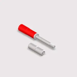 [SB205R] Short Circuit Sleeve with test socket screw for SCB.6 terminal blocks, Red