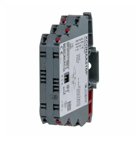 [XCONAA516P] Programmable Universal Signal Conditioner, 14 Ranges, 0-10V and 4-20mA, 24V AC/DC, DIN Rail Mounted, LED Indication