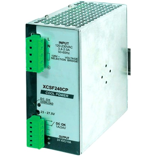 [XCSF240DP] 48v Din Rail Power Supply, 5A, 240W Output, 90-264Vac Input, 