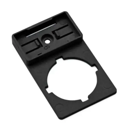 [34702] 17x30mm Push Button legend bases, with locators, Light-Gray rivet fixing for 22.5mm operators