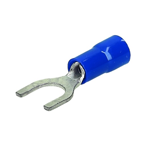 [2052790] Spade Terminal, 16-14 AWG, Blue Insulator, UL, 6mm Stud Size