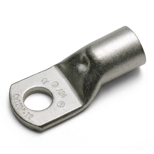 [2100190] Compression Lug, Non-insulated, Copper, 22-16 AWG, 1/4 Stud"