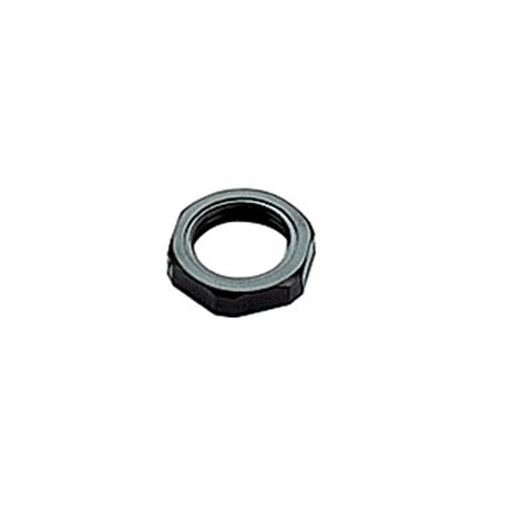 [3005736] M32 Nylon Locking Nut, Black, without collar