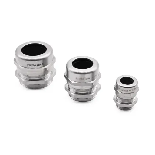 [3010062] PG9 Stainless Steel Cable Gland, Liquid Tight Connector And Strain Relief, 316L Stainless Steel