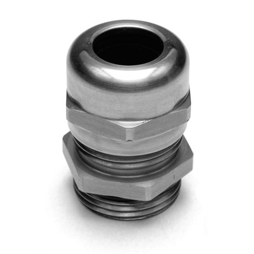 [3010158] M32 Stainless Steel Cable Gland, Strain Relief, Cord Grip, 316L Stainless Steel