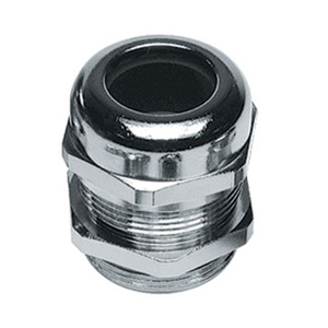 [3013215] Nickel-Plated Brass Compression Cable Glands, M12x1.5 Threads, 4-6mm Clamping Range