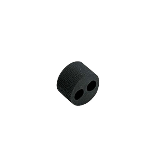 [3016912] Entry Seal For Cable Glands, 2 Wire Holes,  M16, PG11, Black