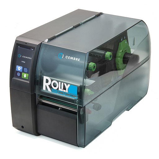 [4296016-ROLLY3000] Rolly 3000 | High Speed Industrial Thermal Transfer Printer | Wire Markers, Wrap Around Markers, Heat Shrink Wire Labels | Roll Media TTL, TPM-Roll, KM-Roll