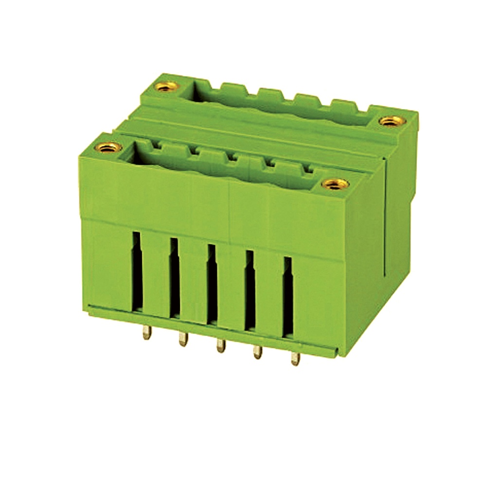 5 mm Pitch Printed Circuit Board (PCB) Terminal Block Vertical Header ...