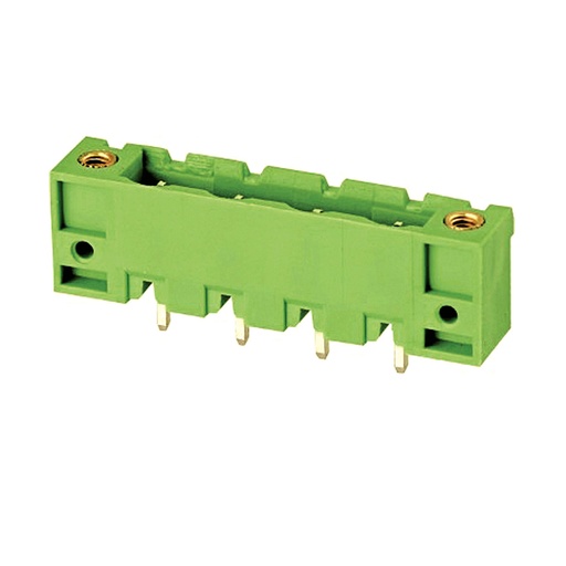 [ASIWJ2EDGVM-7.5-5P] 7.5 mm Pitch Printed Circuit Board (PCB) Terminal Block Vertical Header, with Screw Locks, 5 position