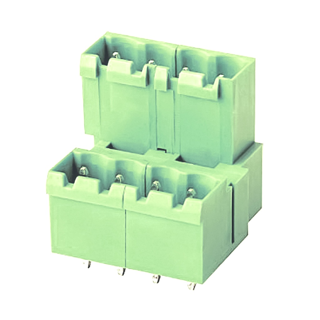 5.08 mm Pitch Printed Circuit Board (PCB) Terminal Block Vertical ...
