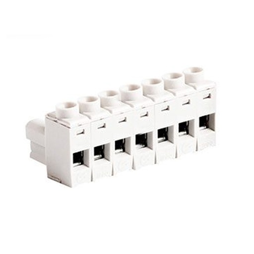 [CUF5-11] 11 Position Pluggable Terminal Block with Screw Wire Terminations, Economy, 5mm Pitch, Gray, 24-12 AWG, 14 Amp, 300V, cULus Recognized