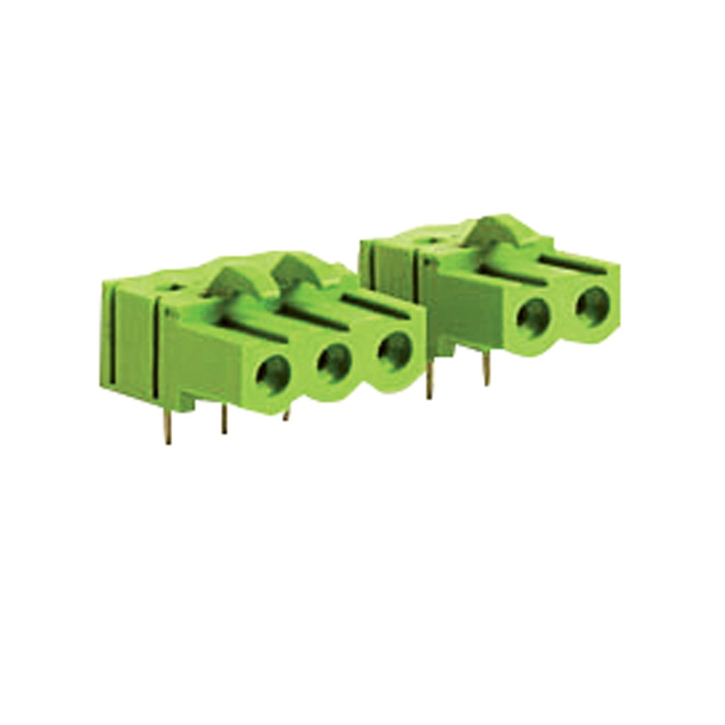 3 Position PCB Pluggable Terminal Block Socket Header, Ho ...