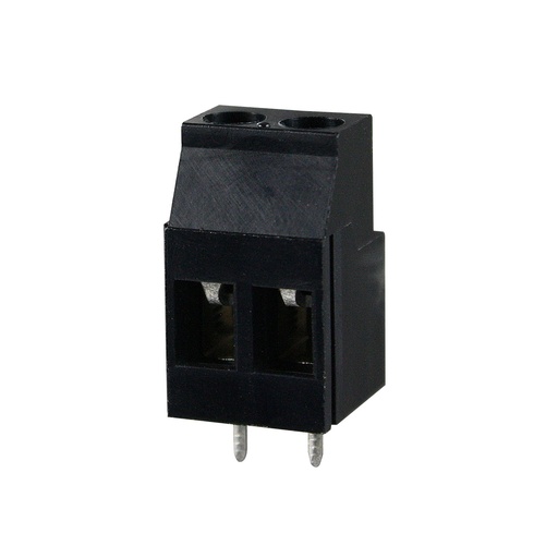 [MRT5P5.08-2NE] Modular PCB Terminal Block, 16A, 300V, 2Position - 5.08mm Spacing, Black, PA68 Polyamide, UL94V0, 12-24AWG, Temp Range -30° C to 110° C