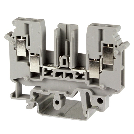 [ASI011322] 4 Wire DIN Rail Component And Fuse Holder Terminal Block, 4-Wire, 30-12 AWG, ASI011322
