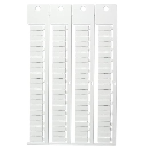 [ASI014452] Markers for ASIWDU2.5 and ASI1492J3 terminal blocks, Blank (1056/PK)