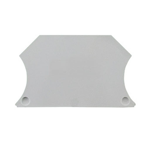 [ASI1492EBJ3] Terminal Block End Cover For Use With ASI1492J3 and ASI1492J4 DIN Rail Terminal Blocks