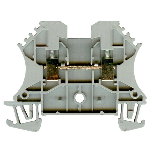 [ASI1492J3] Feed Through Terminal Block - 1 Circuit | Screw Clamp Terminal | 25A, 600V | 22-12 AWG | 5mm Wide | ASI1492J3 | 1492-J3 | UKJ-W2.5 | ALLEN BRADLEY EQUIVALENT 