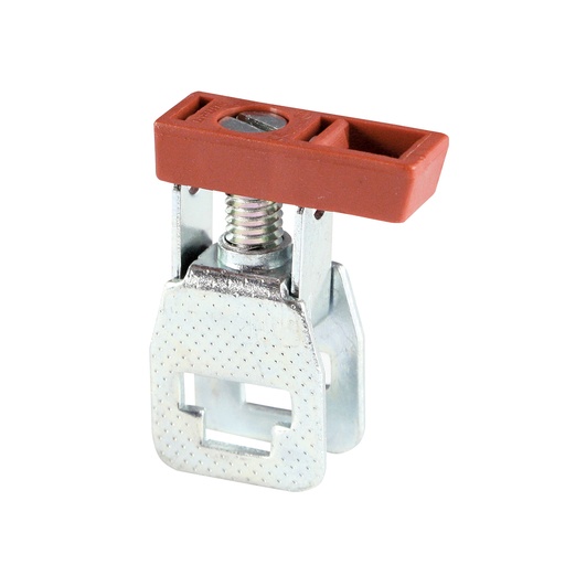 [ASI172002] Busbar Terminal Block, Use With ASI Terminal Block Bus bar. Slide-on Busbar Terminal Block With Insulated Red Cap, 16-6 AWG, 300V, 50A,