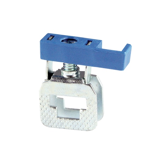 [ASI172017] Busbar Terminal Block, Use With ASI Terminal Block Bus bar. Slide-on Busbar Terminal Block With Insulated Blue Cap, 20-10 AWG, 300V, 20A,