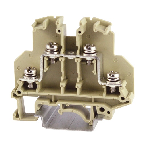 [ASI271012] 4 Wire Ring Terminal Block, 4 Wire DIN Rail Ring Lug Terminal Block With A Width Of 9.2mm, Rated 35 Amp, 600 Volt, ASI271004, ASIST-5