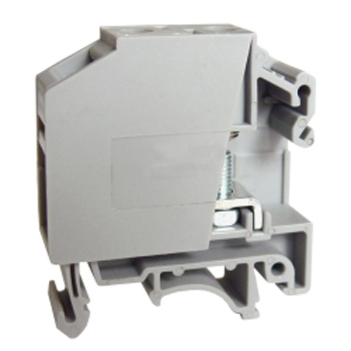 [ASI271062] Bolt Connection Terminal Block Hinged Locking Cap, DIN Rail Mount, 11mm Wide, 40A, 600V, 26-8 AWG ASI271062
