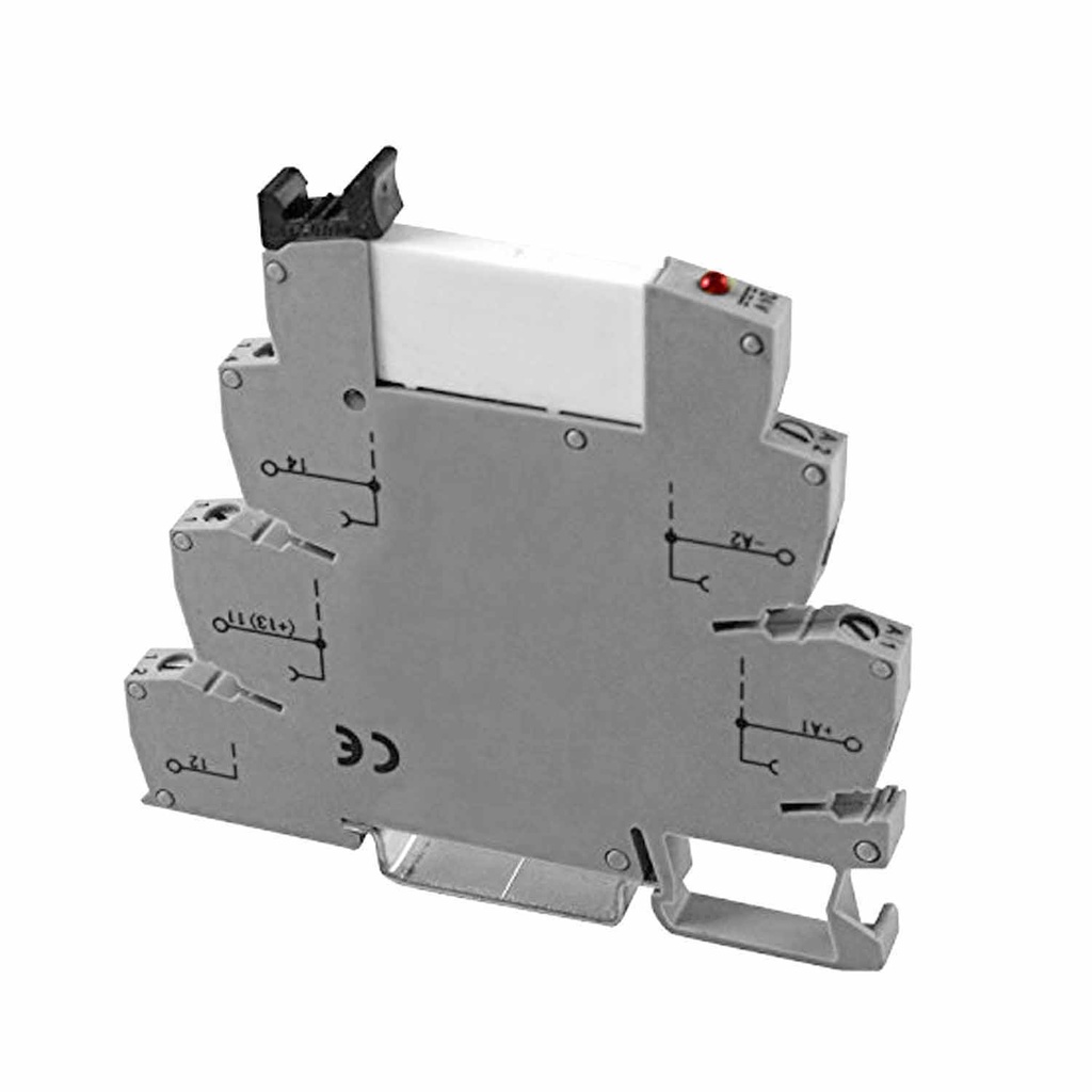 Terminal Block Relay, DIN Rail Relay 48V, Interposing Relay 48Vdc, Low