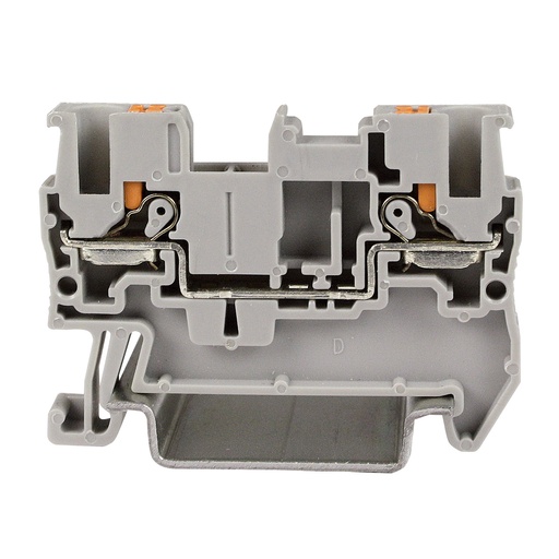 [ASI421456] Push-In Terminal Block, DIN Rail Mount, 2 Wire, 5.2mm Wide, UL , 26-12 AWG, 20A, 600V, ASI421456