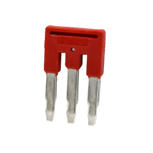 [ASI423007] Push-In Jumper for Terminal Blocks, 5.2 mm Spacing, 3 Position