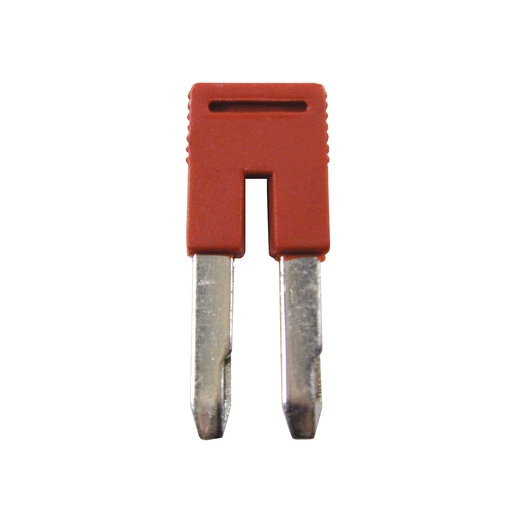 [ASI423011] 10 Position Terminal Block Jumper, 6.2 mm Pitch, Red Insulator