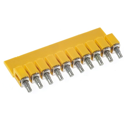 [ASI433001] 10 Position Fixed Screw Terminal Block Jumper 6.2mm | UFBL 10-6