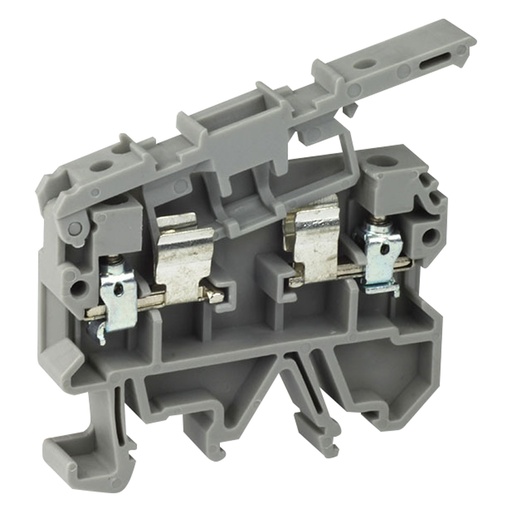 [ASIASK1] 5 x 20 mm Fuse Terminal Block, DIN Rail Mount, No Indication, Screw Clamp, 30-12 AWG, 6.3 Amps, 660 Volts | Pack of 10