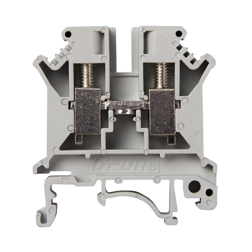 [ASIMBK3EZ] Feed Through Mini DIN Rail Terminal Block, 20A, 300V, 28-12 AWG, ASIMBK3EZ