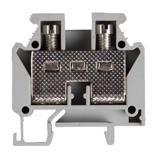 [ASIMBK6E] Mini DIN Rail Terminal Blocks, Mounts On 15mm Mini DIN Rail, Feed Through, 8.2mm Wide, 50A, 300V, 26-8 AWG, ASIMBK6E