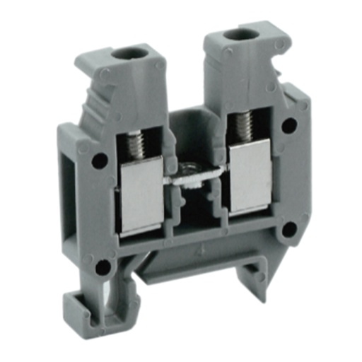 [ASIMT1.5] Micro DIN Rail Terminal Block, 2-Wire, 4.2mm Wide, 30-14 AWG, 15A, 300V, ASIMT1.5