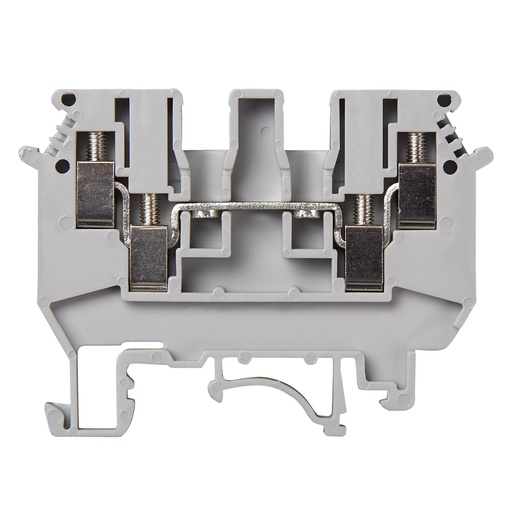 [ASIUDK3] 4 Wire Feed Through Terminal Block, DIN Rail Terminal Block For 4-Wires, 5mm, 30-12 AWG, ASIUDK3