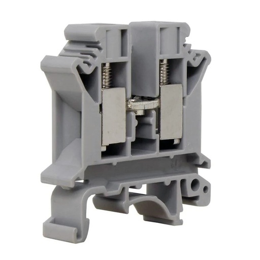 [ASIUK10N] Feed Through Terminal Block | 65A 600V | 24-6 AWG |  DIN Rail Mount | Screw Terminal | 10.2mm Wide | UL Recognized | ASI UKJ10N