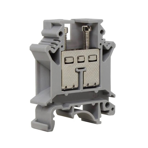 [ASIUK16N] Feed Through Terminal Block | 85A 600V | 22-4 AWG | DIN Rail Mount | Screw Terminal | 12.2mm Wide | UL | ASIUK16N