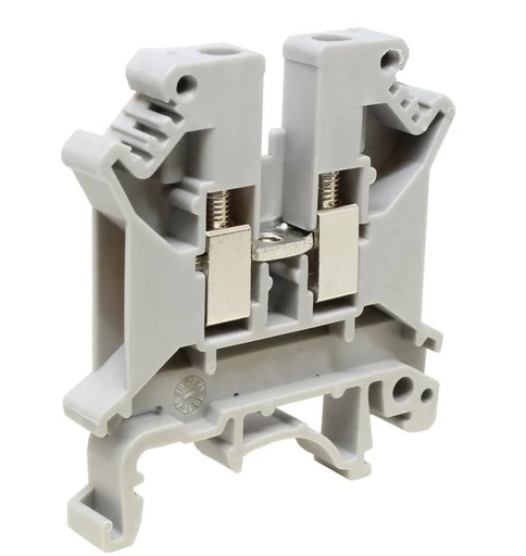 [ASIUK5N] Feed Through Terminal Block | 30A 600V | 30-10 AWG |  DIN Rail Mount | Screw Terminal | 6.2mm Wide | UL Recognized | ASI UKJ5N