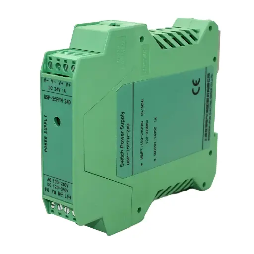 [ASI462103] 24V DC 1A DIN Rail Power Supply | 90–264V AC Input | Compact Industrial Power | ASI462103