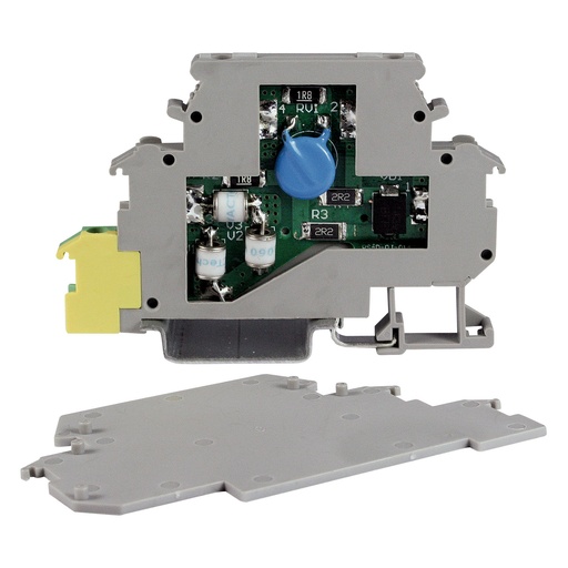 [ASIDM24-S2A] 4-20ma Surge Protector Terminal Block,  24V Surge Protector Terminal Block, DIN Rail Mount