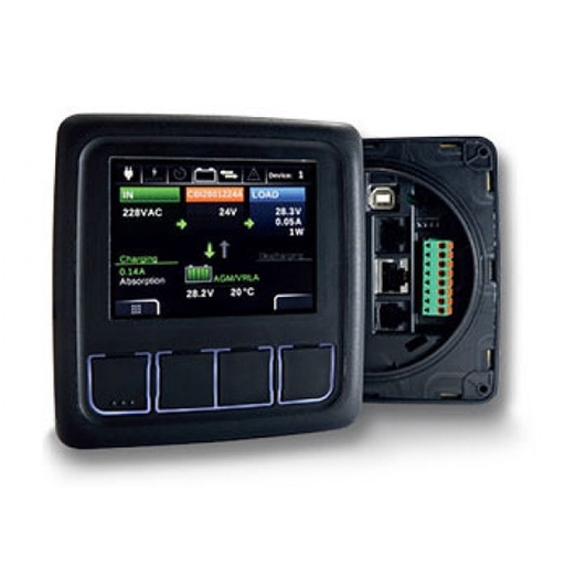[DPY351] Multifunction Display that allows monitoring, configuring and managing the Adel System devices connected in an ADELBus network