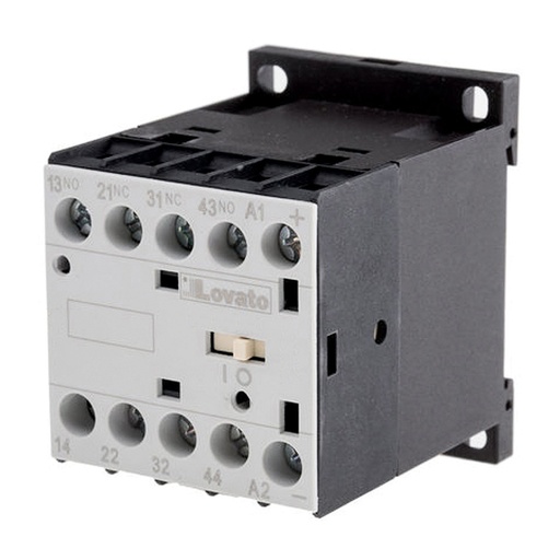 [11BG0022A23060] 2 NO 2 NC IEC Type Control Relay, 10A, 230 Vac, DIN or Panel Mount