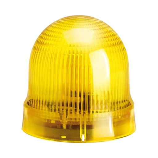 [8LB6GLM5] Blinking/Steady Signal  Light Module, Yellow, 24-230 VAC, bulb not included, use LT7 ALB