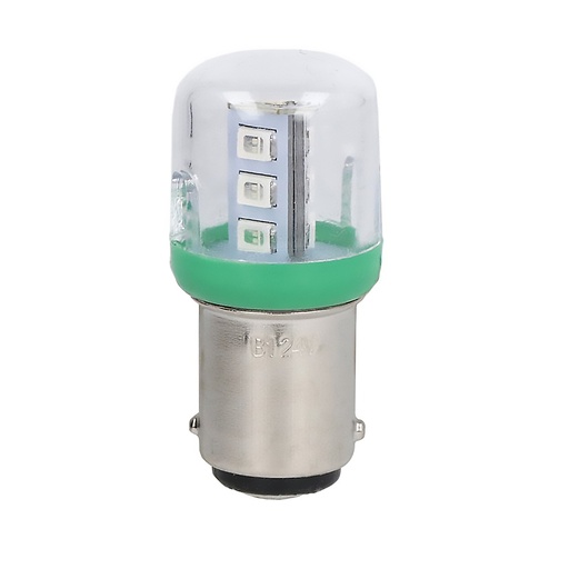 [8LT7ALLB3] LED Bulb, 24 VAC/DC, Green