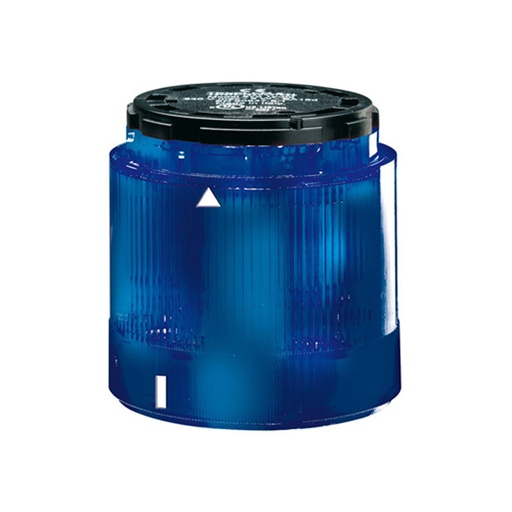[8LT7FLE6] Flash Signal Tower Light Module, with xenon bulb,  110-120 VAC, Blue